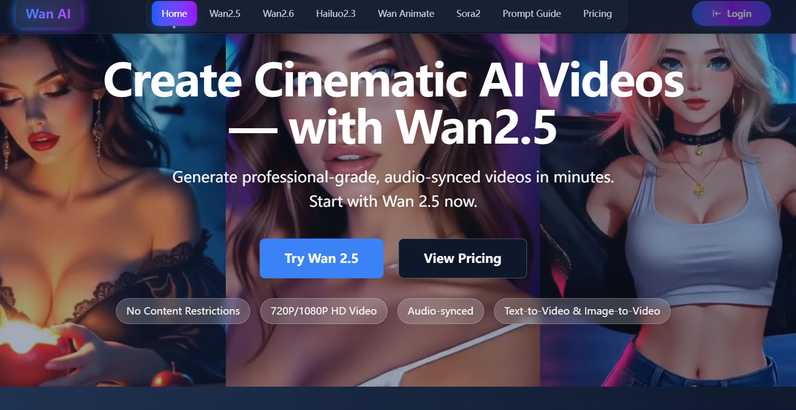 Wan AI Screenshot